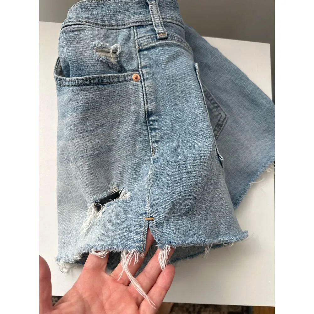 Gap 5” Girlfriend Shirt Mid Rise, EUC  29/8p - Image 3