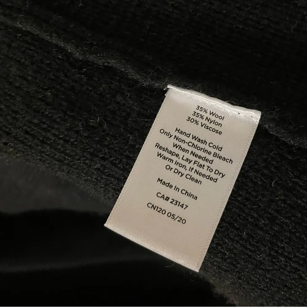 NWT Talbot's Colorblock Open Sweater Jacket Milano Stitch Wool Blend - Image 5