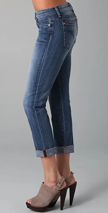 Elizabeth Cuffed Cigarette Jeans - Image 2