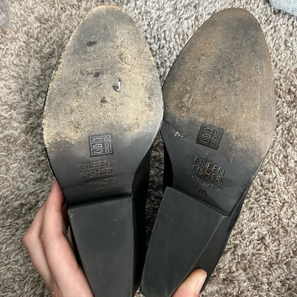 EILEEN Fisher Even Tumbled Nubuck Bootie size 7.5 - Image 3