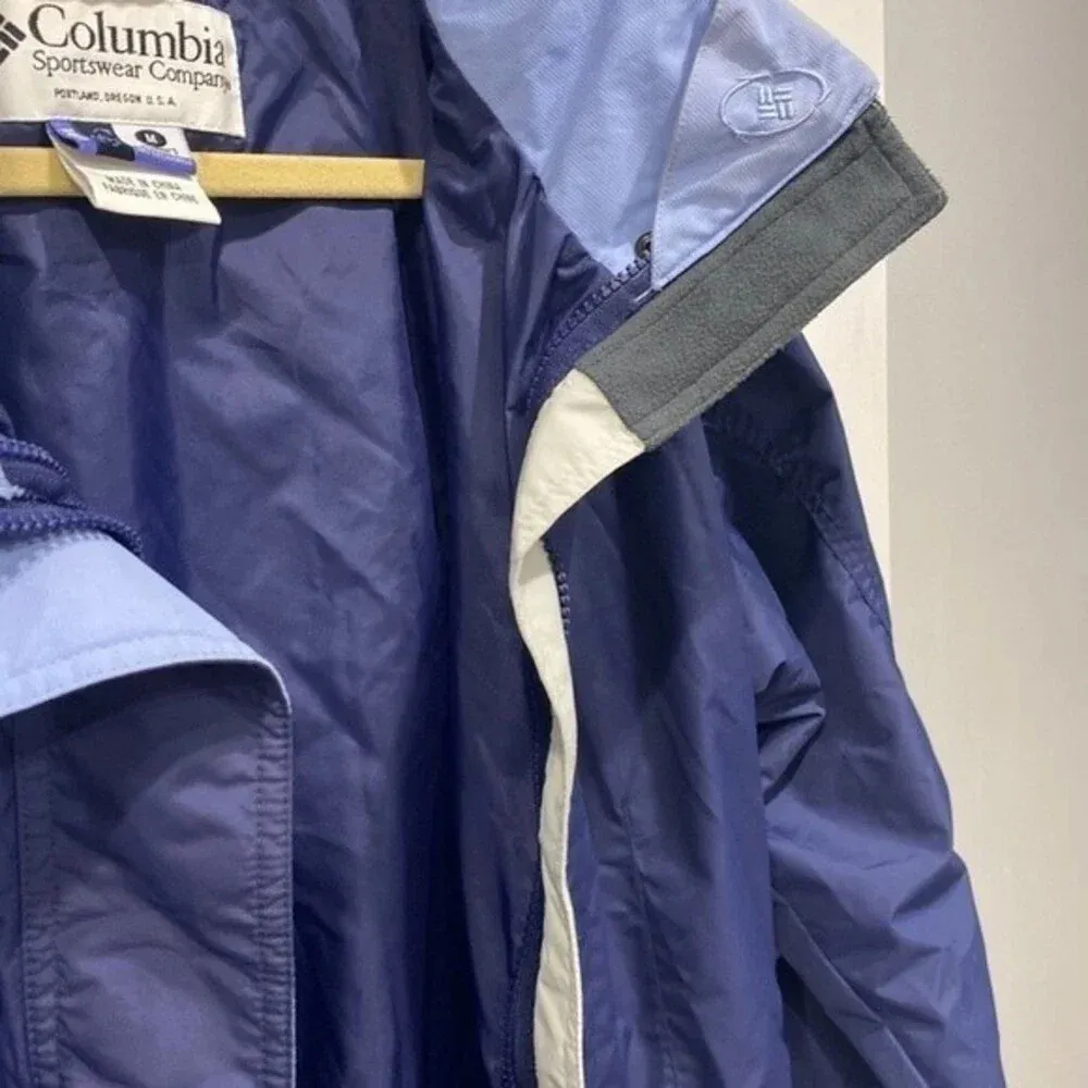 Columbia Women's Purple Interchange Three Brooks Ski Jacket Parka Sz M - Image 6