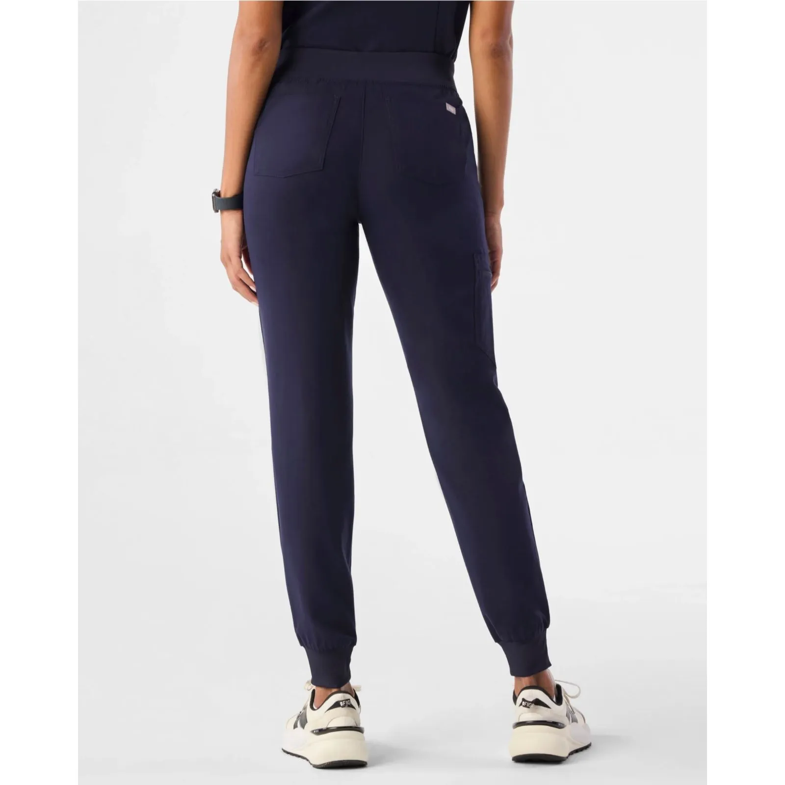 FIGS Zamora Jogger Scrub Navy Blue Pants Womens Large Nurse Doctor Surgical - Image 2