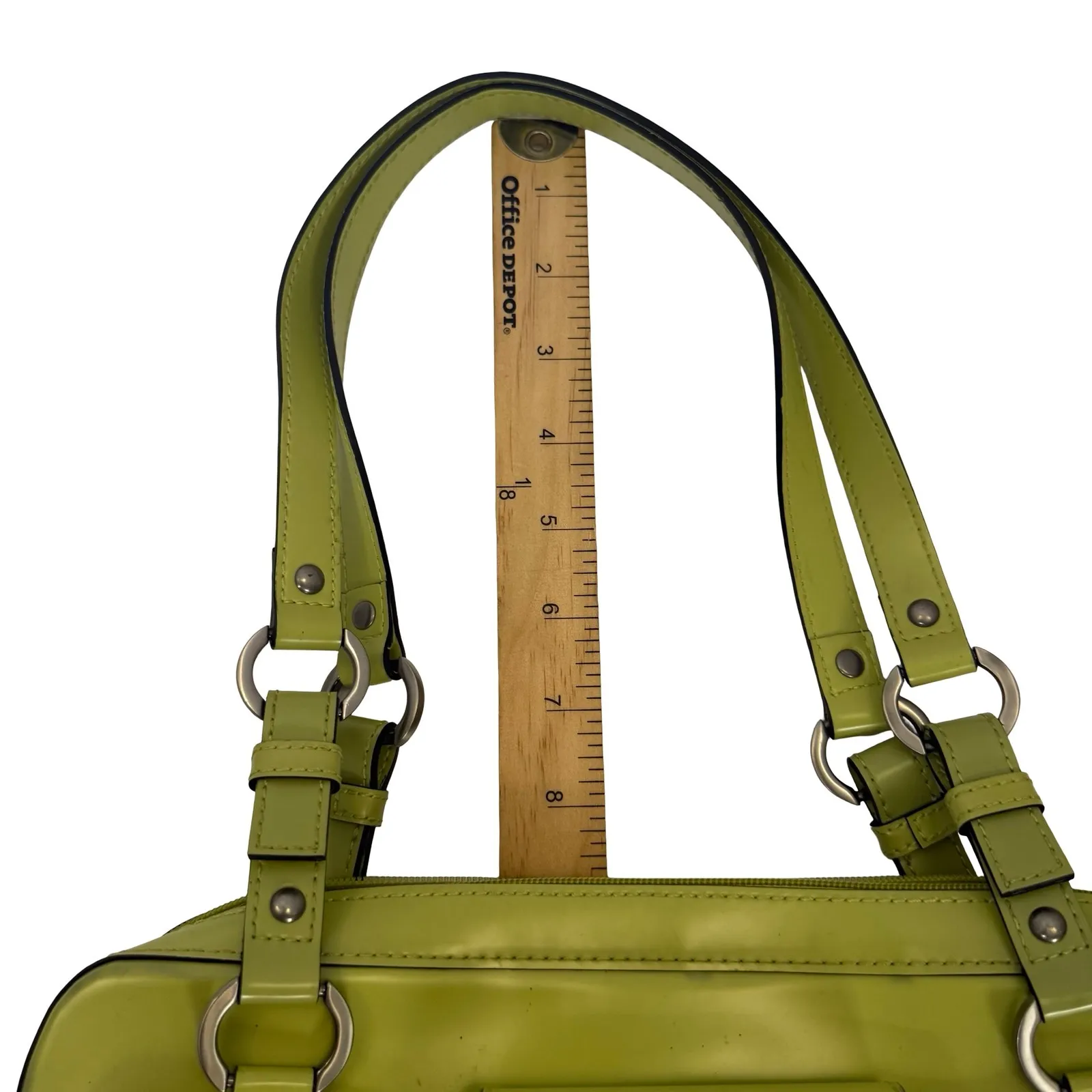 Y2K Guess Lime Green Shoulder Bag - Image 11