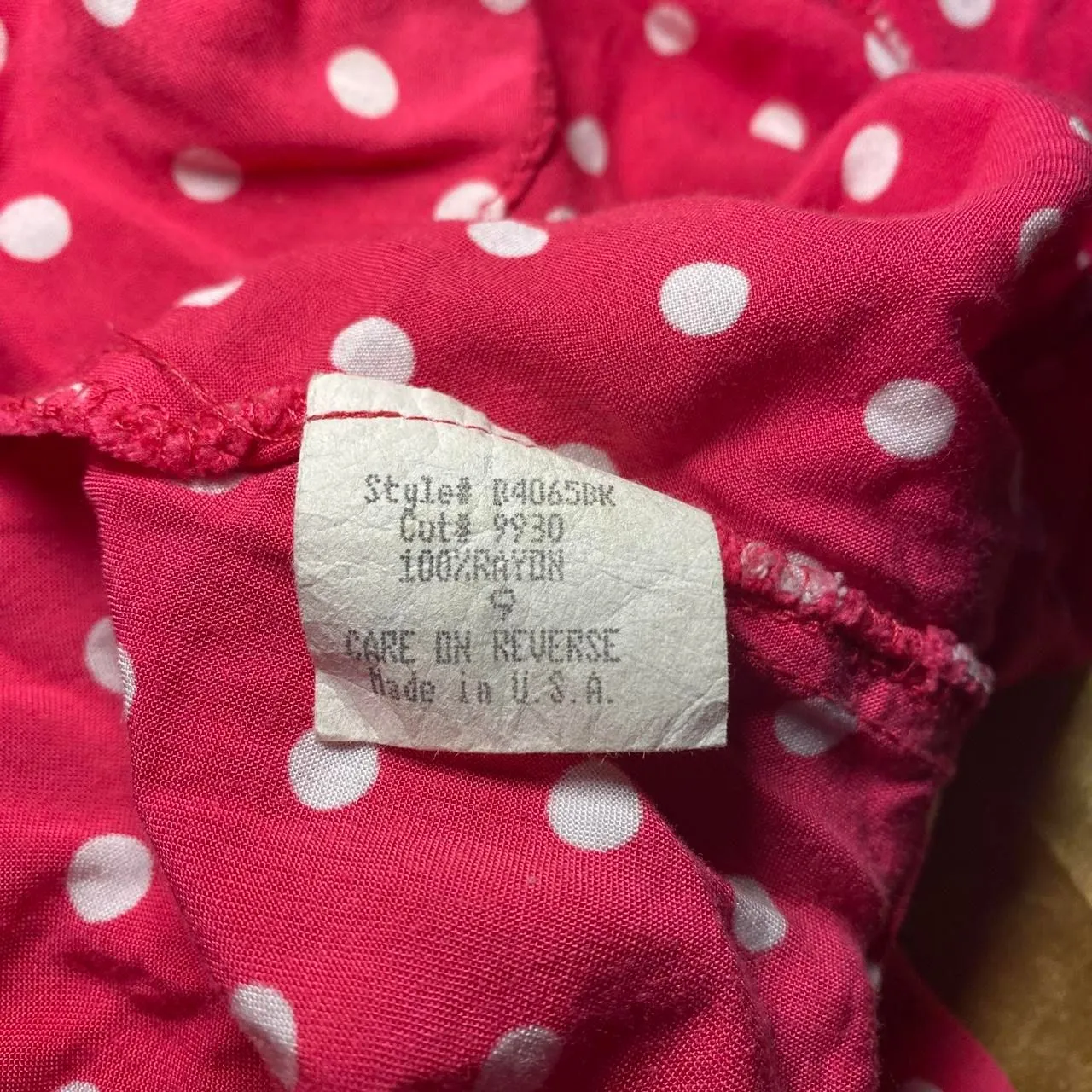 Trixxi Women's Pink and White Polka Dot Dress - Image 4