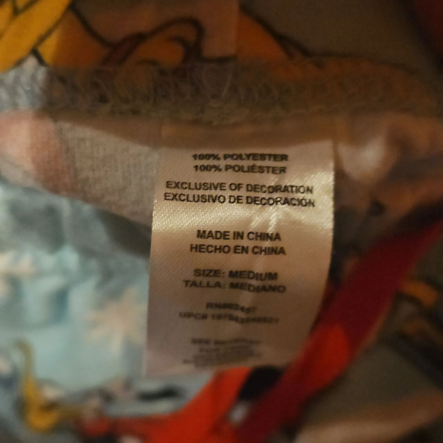 Disney Cartoon Character Pajamas - Blue - Image 6