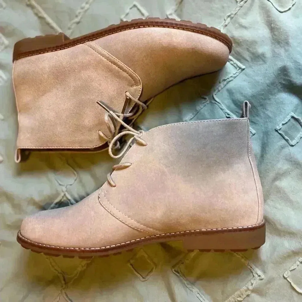 New White Mountain Women's Auburn‎ Lace Up Booties Size 7.5 - Image 2