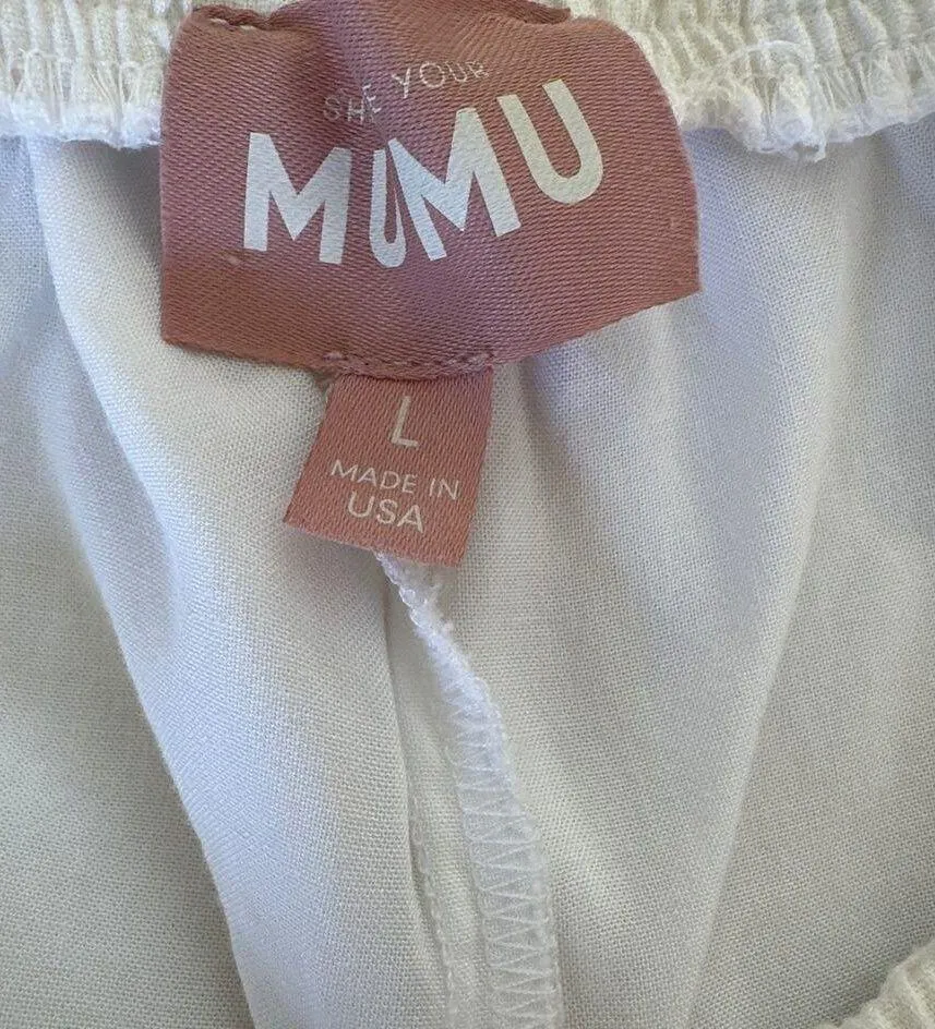 Show Me Your Mumu - Kick Back  Wide Leg Pants in White - Image 2