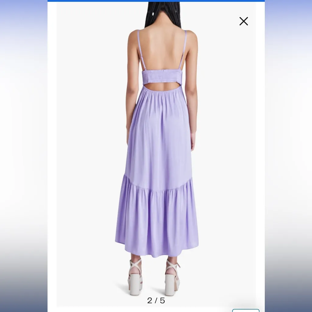 Steve Madden spring rose  Midi Dress NWT - Image 3