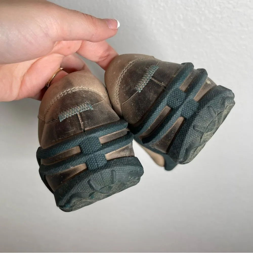 Ecco Minimalist Neutral Leather Comfort Sneakers Size 10‎ - Image 4