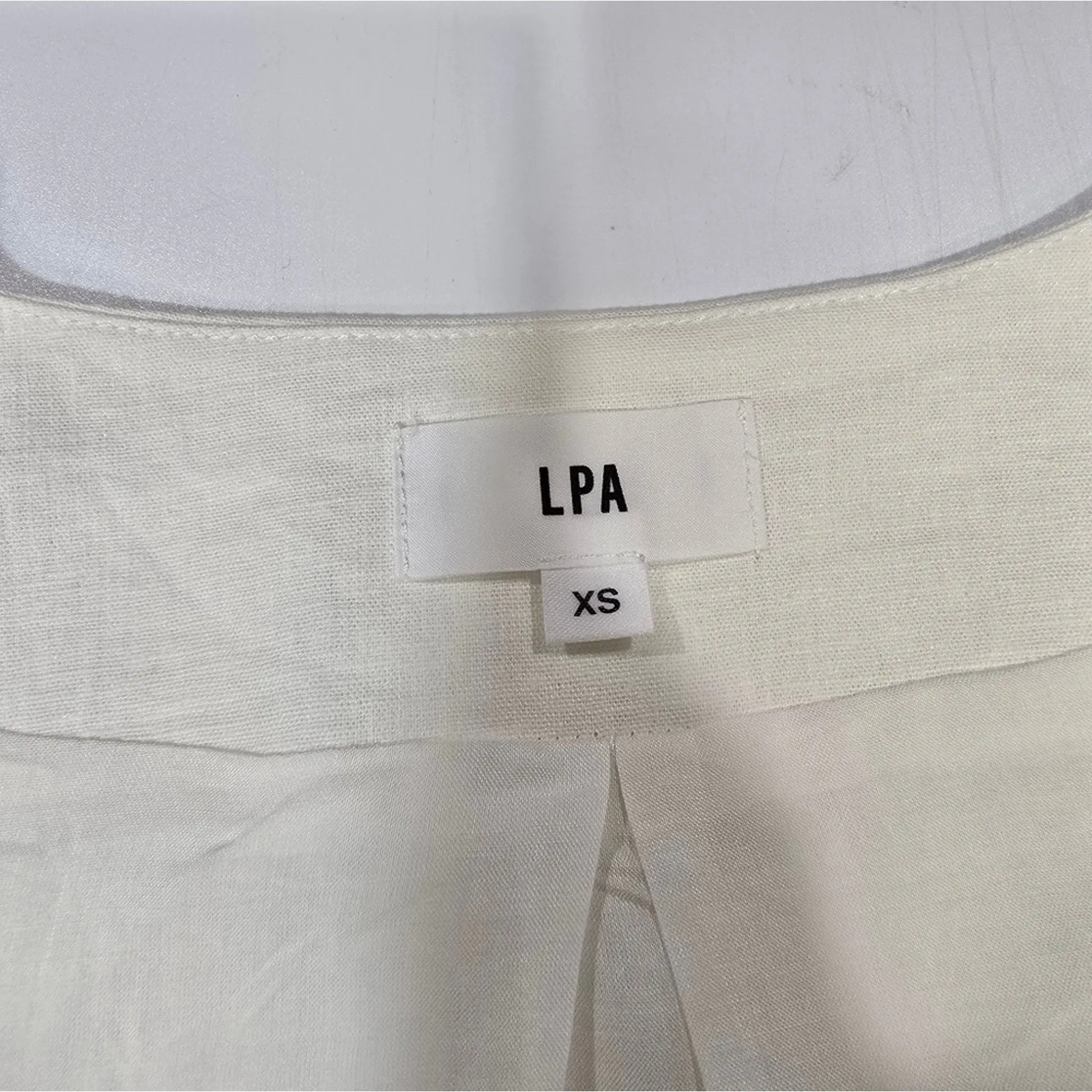 LPA Imelda Dress in Cream XS - Image 7