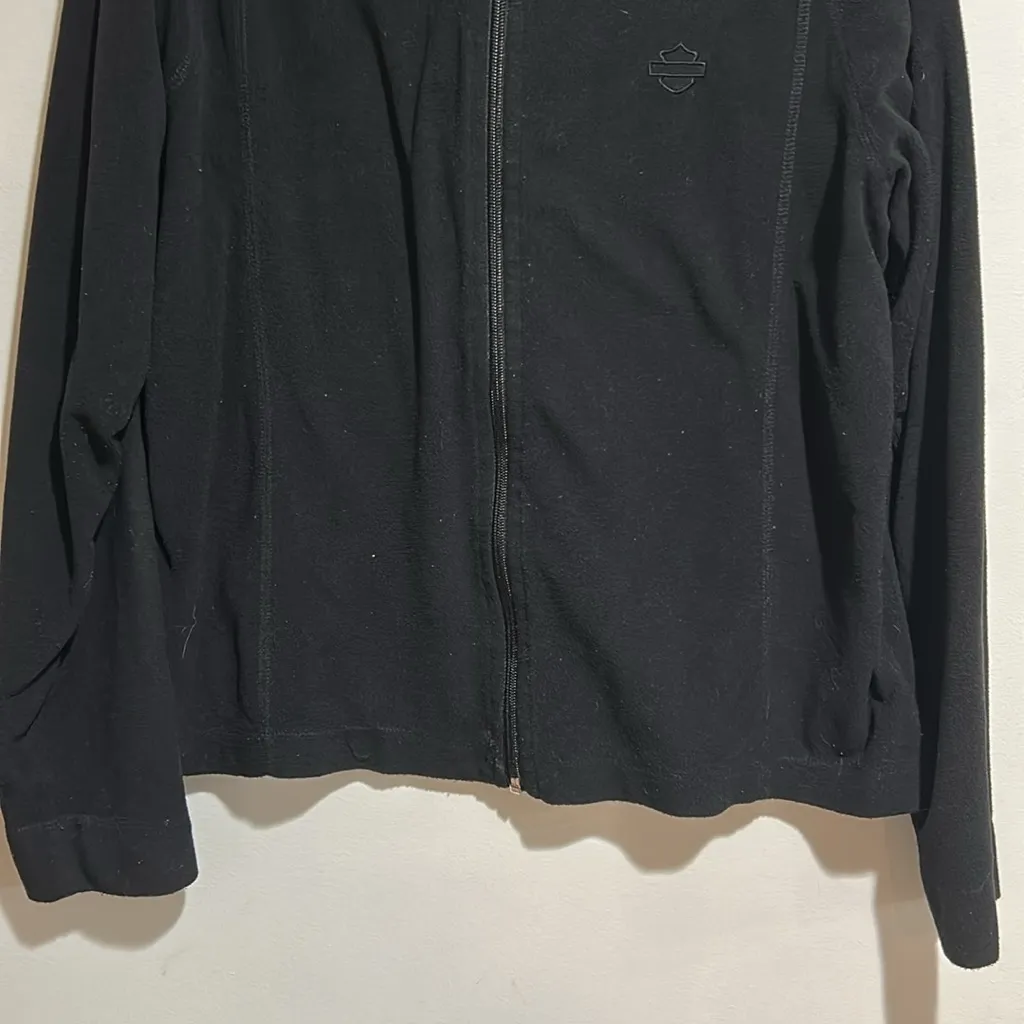 Harley-Davidson Women's Black Bomber Jacket - Image 4