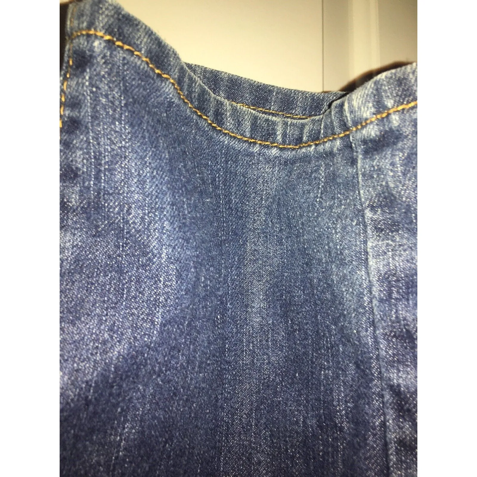 Levis Women's Juniors Jean Shorts Pockets Blue Denim Size 5 - Image 2