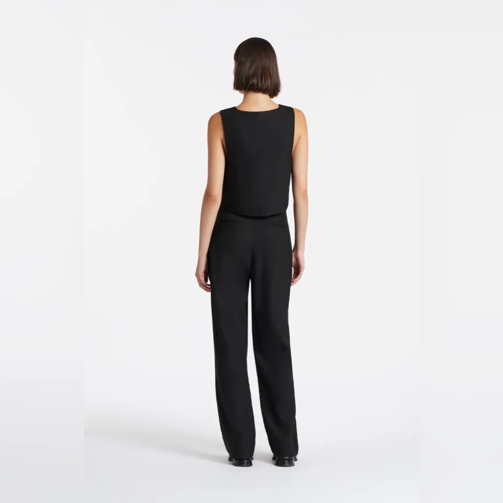 SIR. The Label Clemence Vest in Black Size 8 - Image 8