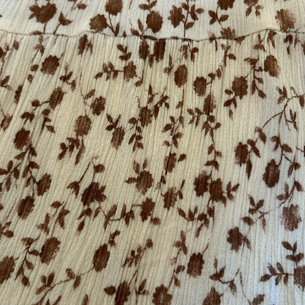 Altar’d State Wildflower Dream Dress Women Long Sleeve Flowy Babydoll large Brown - Image 8