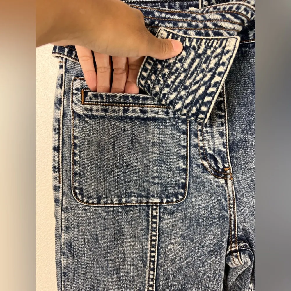 Ulla Johnson NWT Wade Tie Flare Leg Medium Wash Denim Jeans Size 4 - Image 5