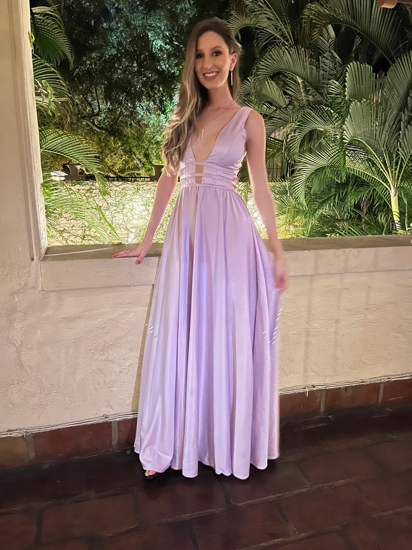 Prom Dress Purple - Image 3