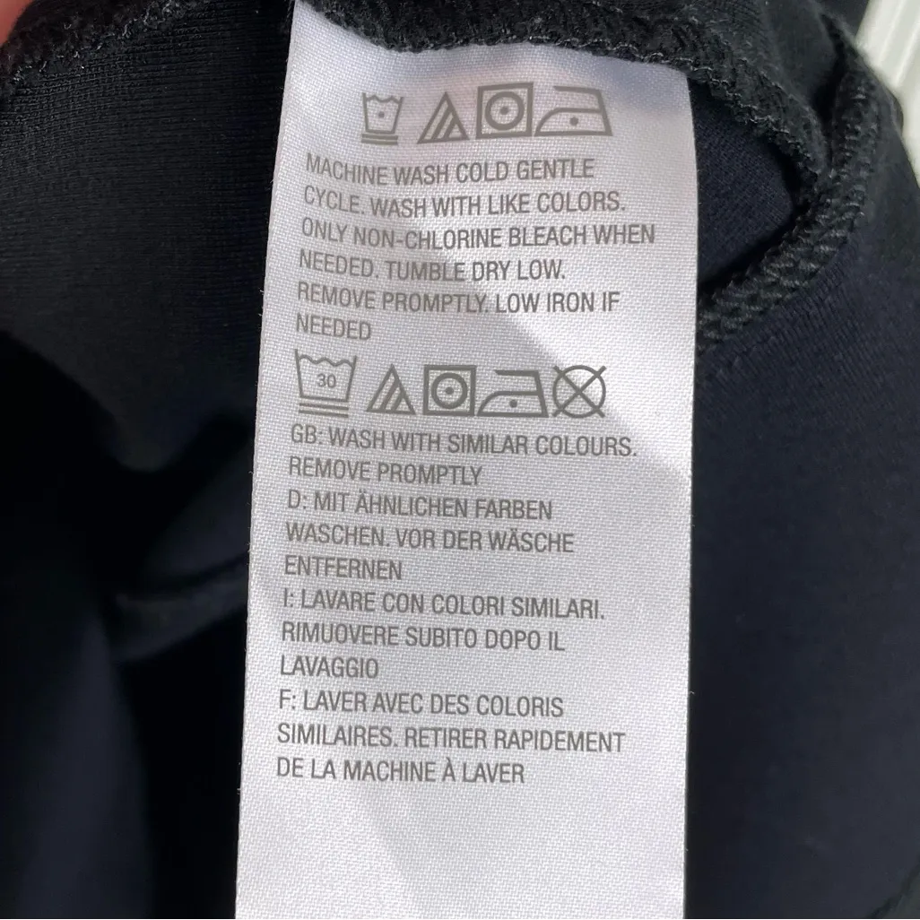 LOGO by Lori Goldstein Stylist Ponte Blazer Black Women's Size Small Buiness - Image 7