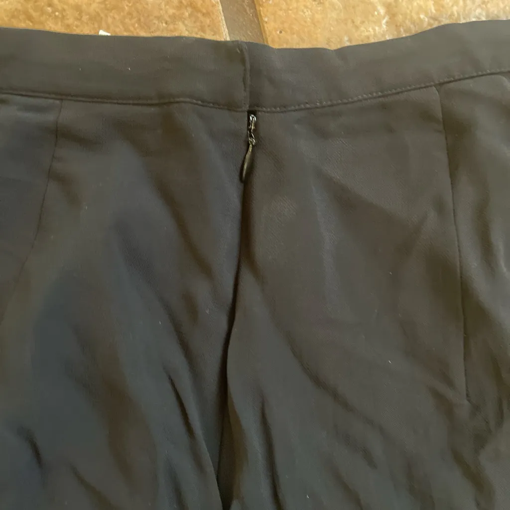 Cache Black Sheer Overlay Wide-Leg Pants - Image 7