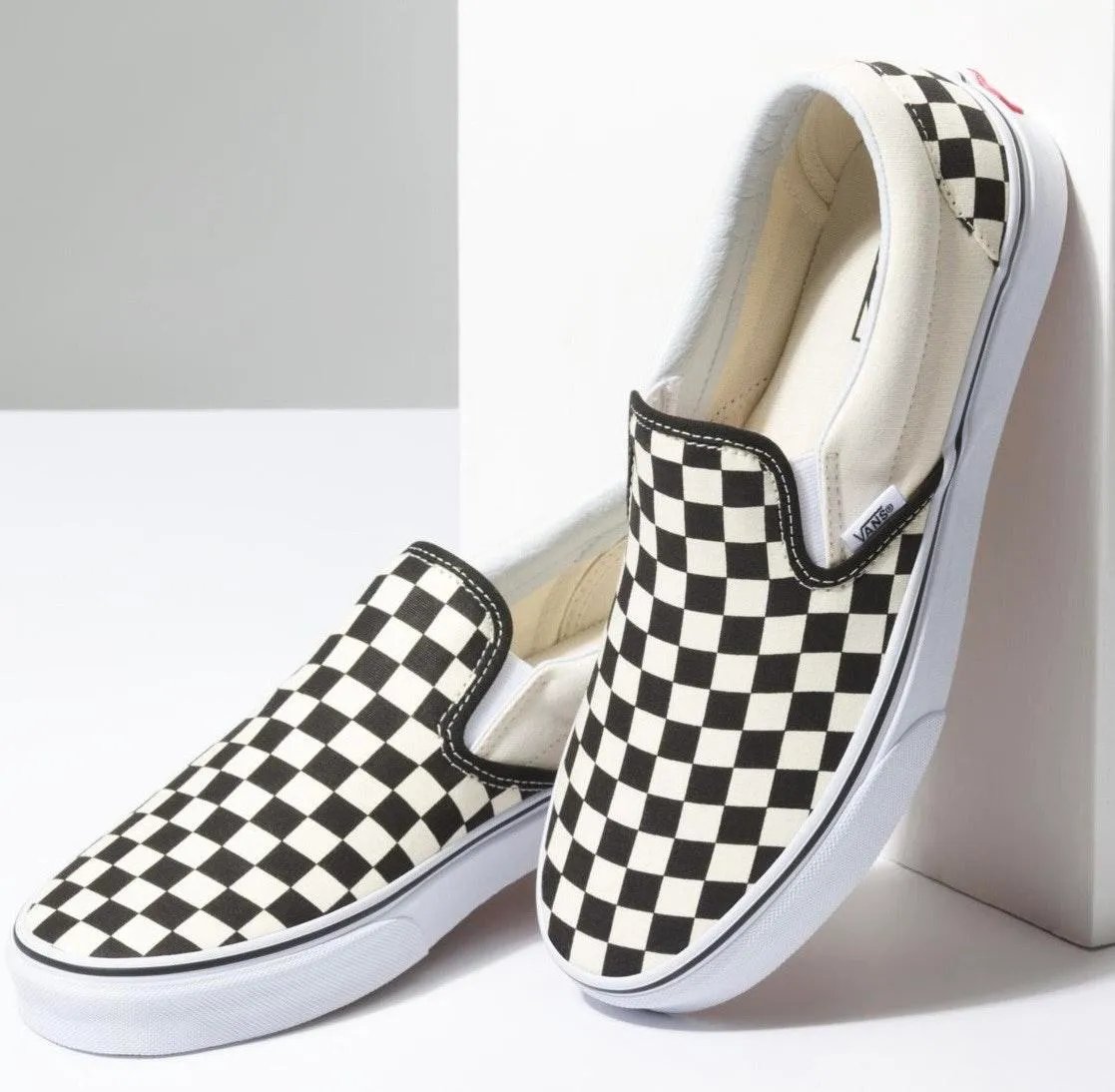 Vans black and white checkered - Image 2