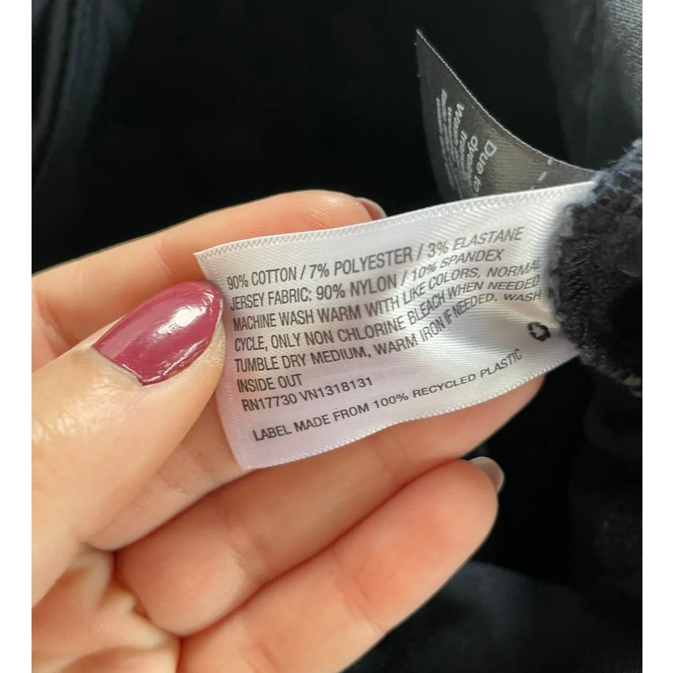 Isabel Maternity Ingrid & Isabel Shorts Womens Size 6 Black Bermuda Over Belly - Image 5