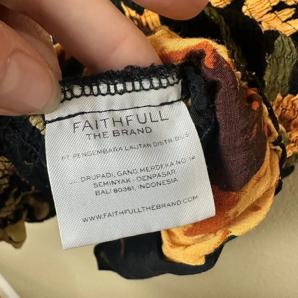 REVOLVE Faithfull the Brand Allover Smocked Mini Dress Sundress - size 2 - Image 8