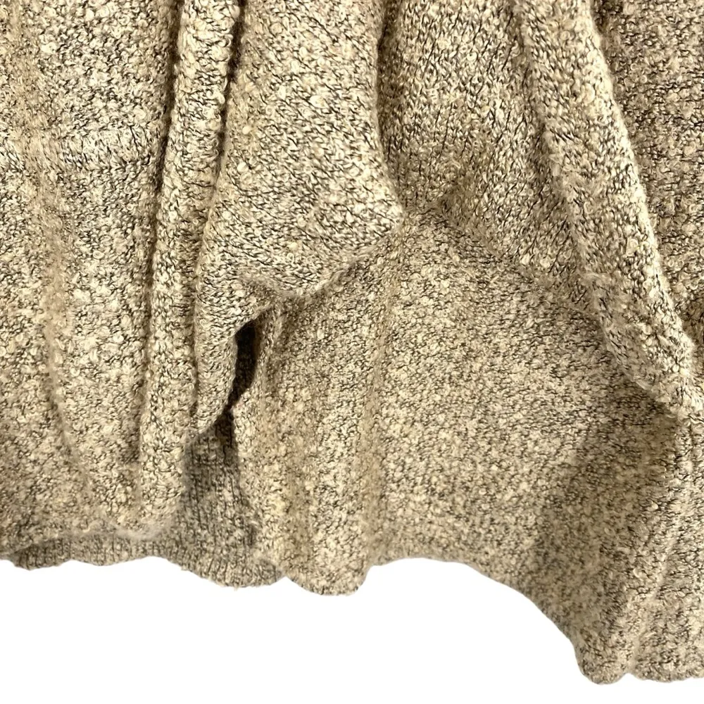 Lulu B Sweater Popcorn Knit Layered Long Tunic Comfy Pullover Tan Size XL - Image 7