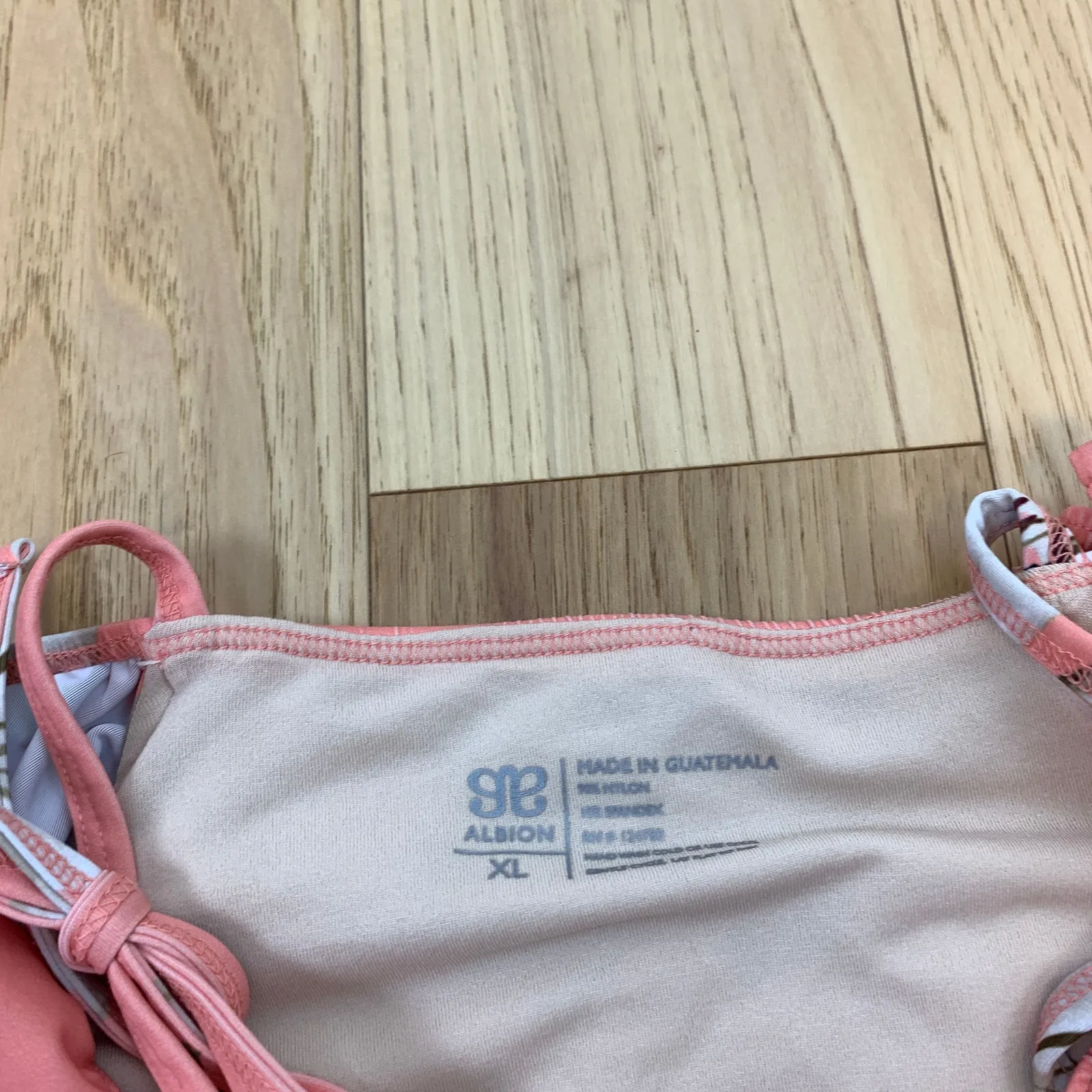 Albion Fit The Wave One Piece Off Shoulder Floral Swimsuit Sunset Size XL - Image 5