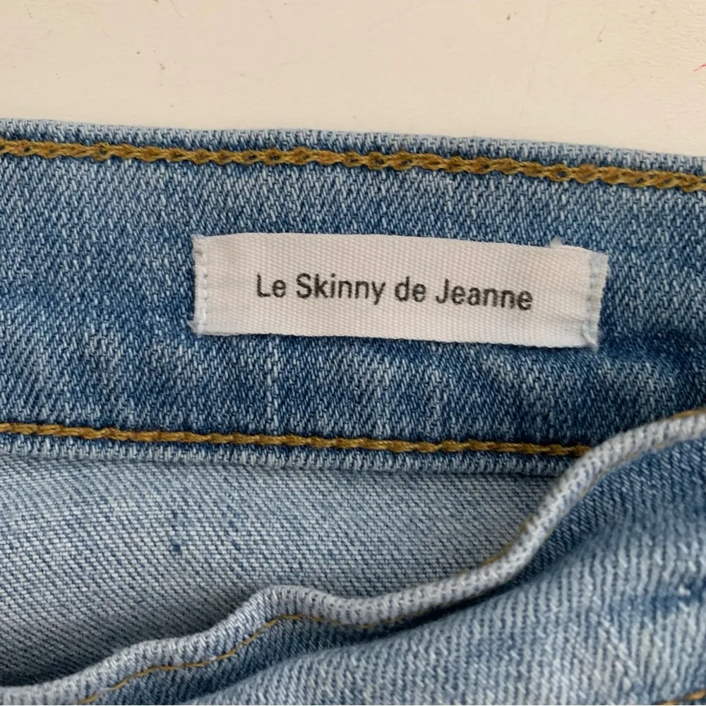 Frame Le Skinny De Jeanne Distressed Miramonte Wash Jeans Size 27 - Image 3
