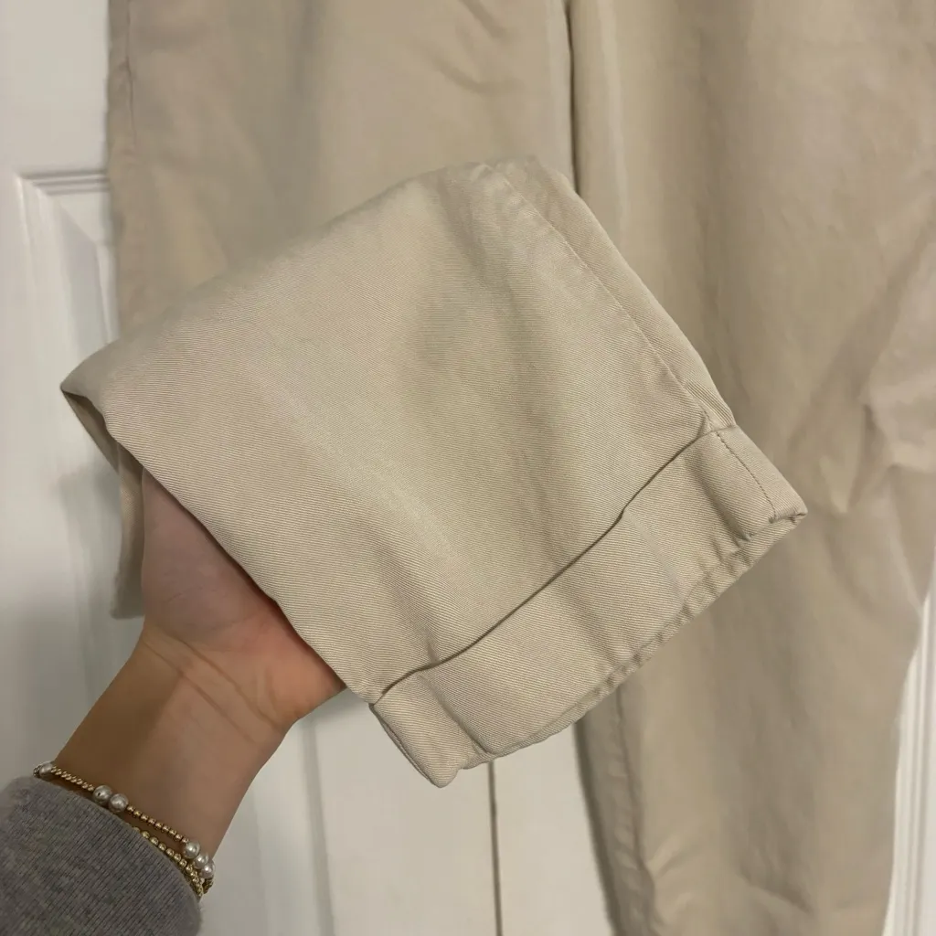 Cozy Earth Cream Jogger Pants Size M - Image 8