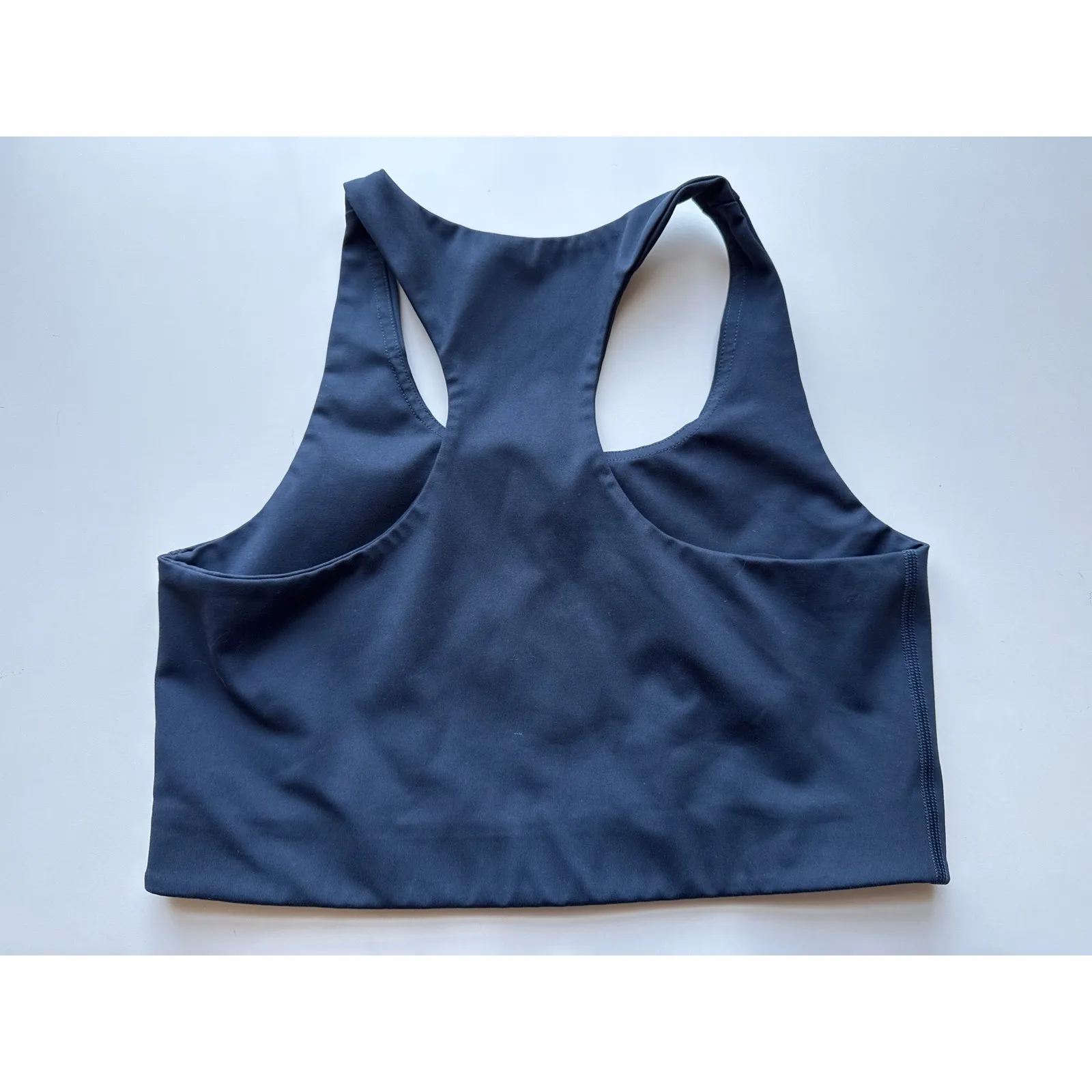 Girlfriend Collective Paloma Compression Bra in Navy Blue Size XL - Image 5