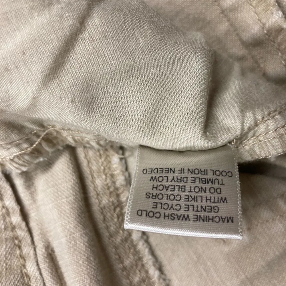 CHRISTOPHER & BANKS, Women’s Tan Jeans, Size 12, Stretch, 98% Cotton, 2% Spandex - Image 5