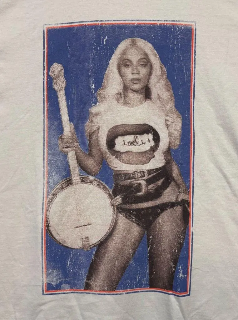 Beyonce Cowboy Carter Rodeo Chitlin Circuit Tour T-Shirt Size Large - Image 2