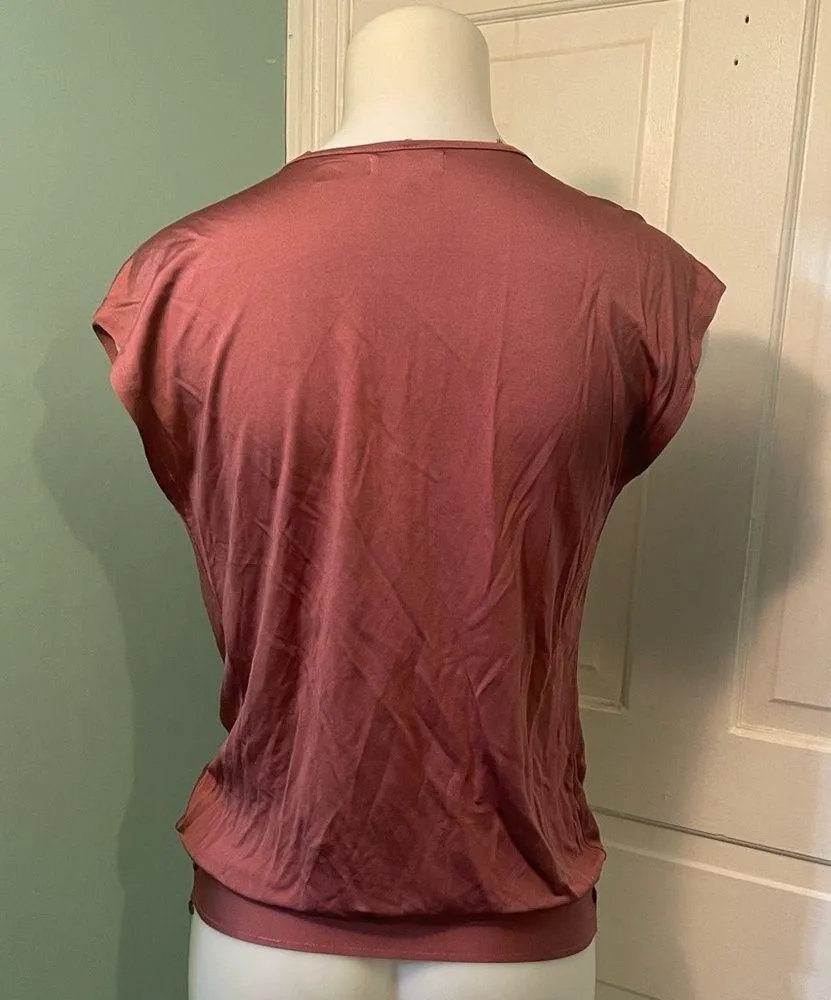 Ted Baker Mauve Top sz2 - Image 3