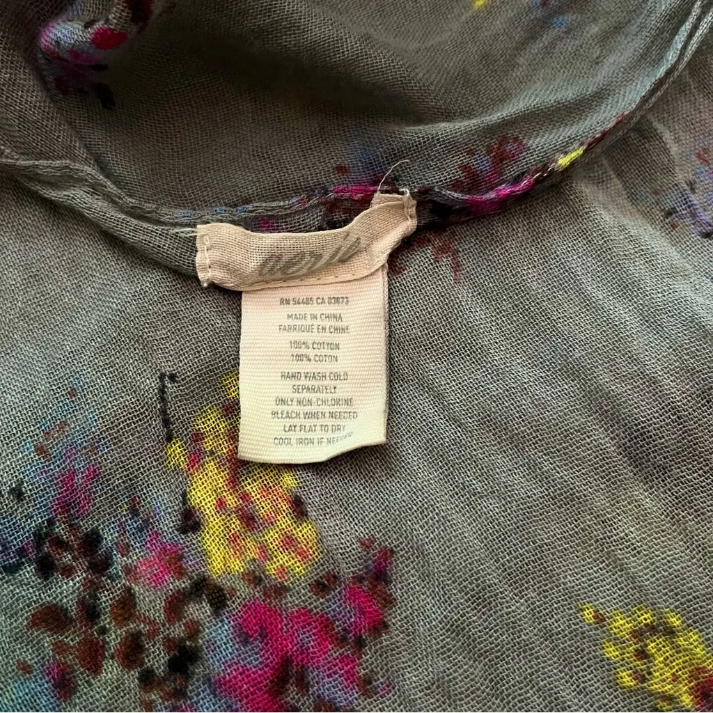 Free w/ Purchase - Aerie Bouquet Fringe Scarf - Image 4