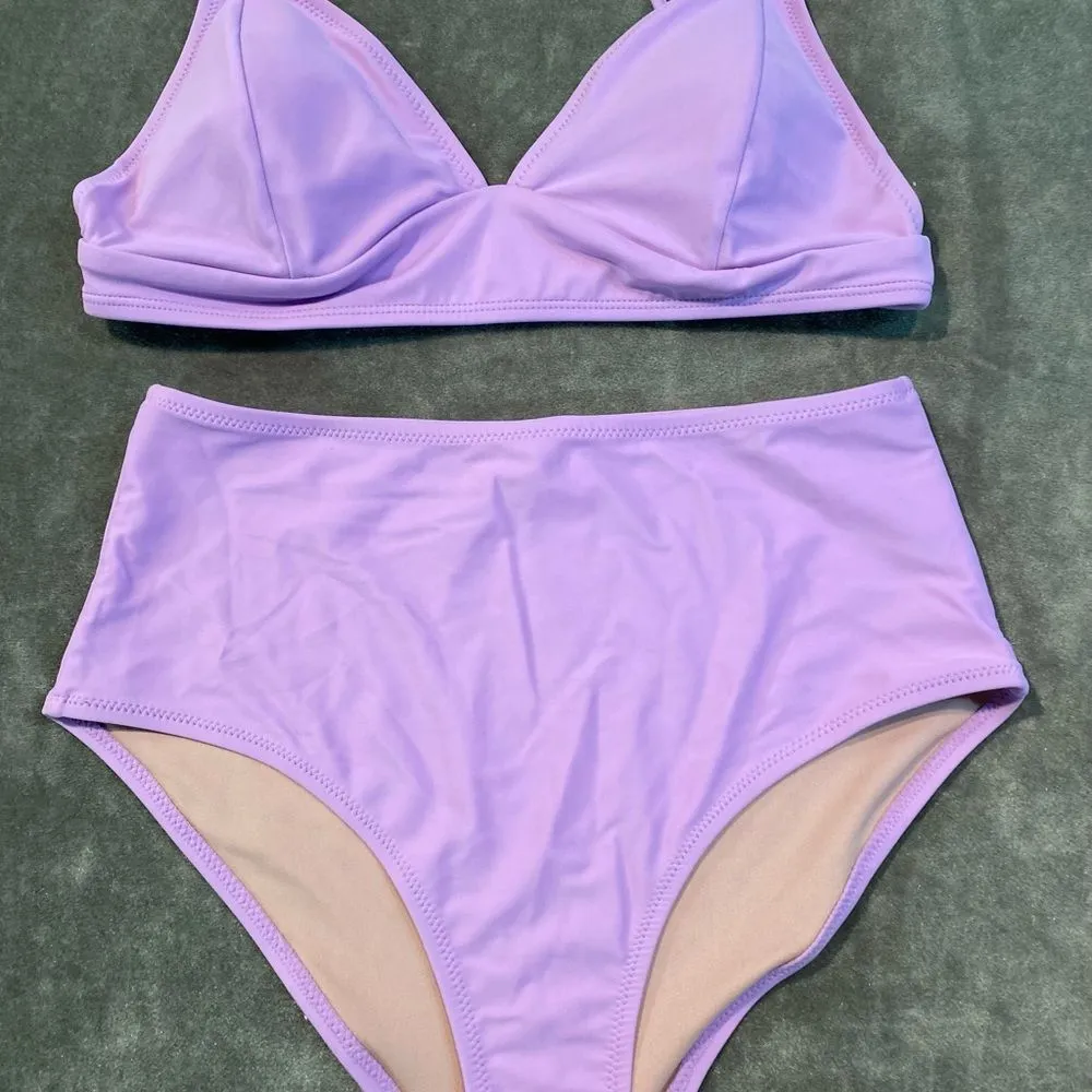 #306 OLD NAXY High Waisted Bikini - Image 3