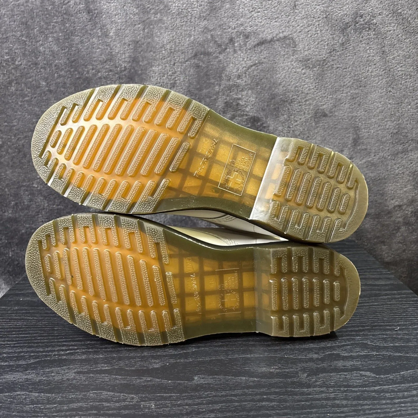 Dr. Martín Luana White Leather Boot Sz 10 - Image 7