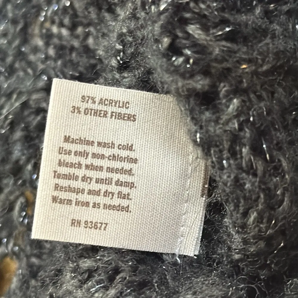 Decree Black Crew Neck Sweater with Relaxed Fit - Image 9