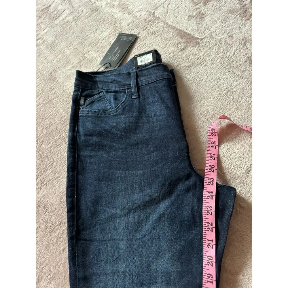 Rock & Republic Jeans Women's Kendall Blue Denim Jean Mid Rise Capri Size 16 NWT - Image 10