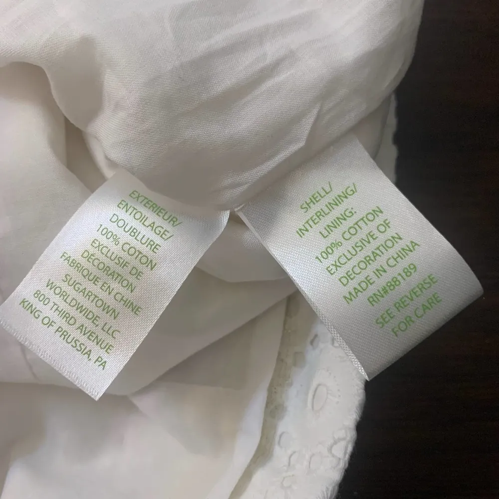 Lilly Pulitzer Liz white eyelet mini dress size 0 NWT - Image 11