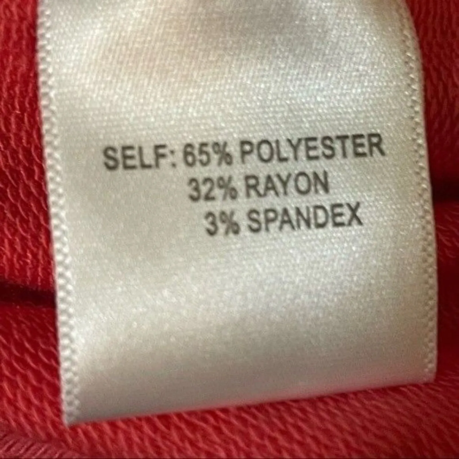 JANE & DELANCEY Shorts Elastic Tie Waist Embroidered Rainbow Large - Image 6