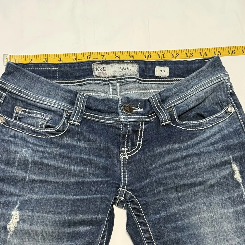BKE Stella Capri Jeans Size 27 – Slim Fit, Low Rise, Vintage Style - Image 10
