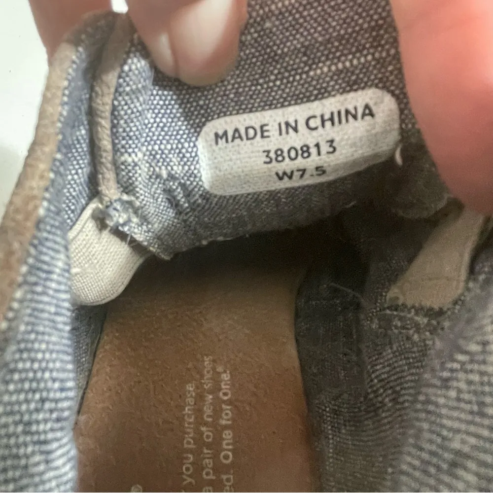 Toms Booties Desert Ankle Wedge Leather Lace Up Comfort Polka Dot Beige Taupe - Image 14