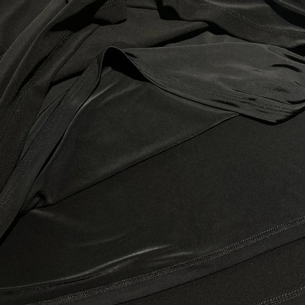 Studio 1940 Solid Tank Top‎ Womens Size 22/24W Black Scoop Neck Stretch Lined - Image 9