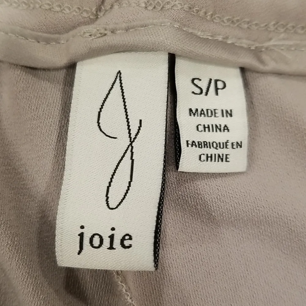 💕JOIE💕 Elastic Waisband Drawstring Lounge Pants Light Beige Neutral Small NWOT - Image 8