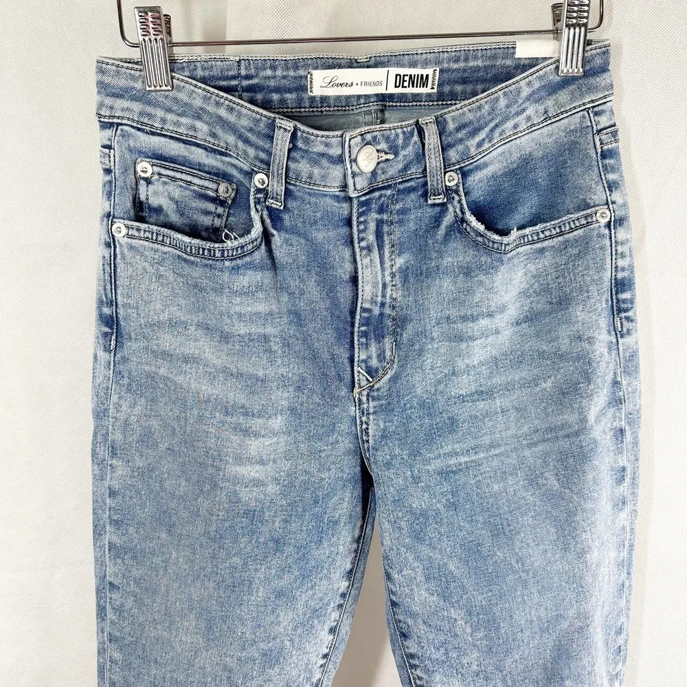 Lovers + Friends Mason High Rise Skinny Crop Size 26 Dakota - Image 5