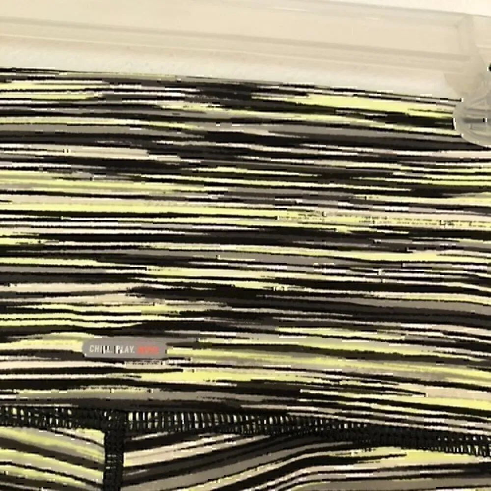 AERIE AMERICAN EAGLE 7/8 Legging Chill Play Move Lime Green Gray High Waisted XS - Image 9