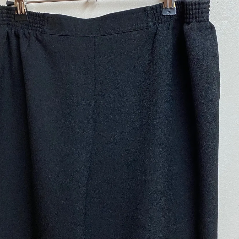 Alfred Dunner Petite Alfred Dunner Black Dress Pants - Image 5