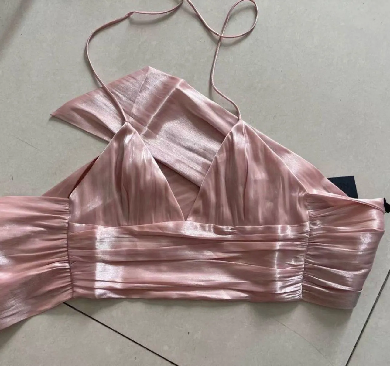 NBD Pink Halter Top - Image 7