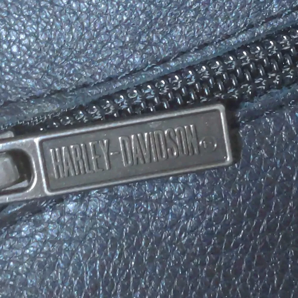 HARLEY DAVIDSON Sadie D84068 Boots Black Side Zip Harness Women Shoes Size 8.5 - Image 14