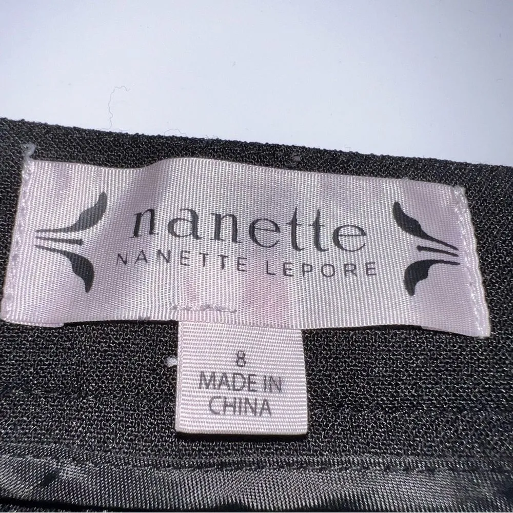 Nanette by Nanette Lepore Women's Cigarette Style Pants w/Sticked Front Crease-8 - Image 11